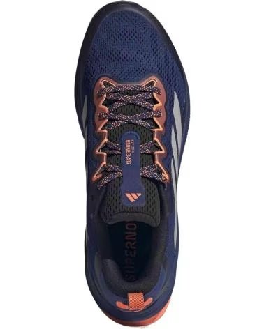 ADIDAS SCARPE DA RUNNING JQ4345 BLU E ARANCIONE NARANJA