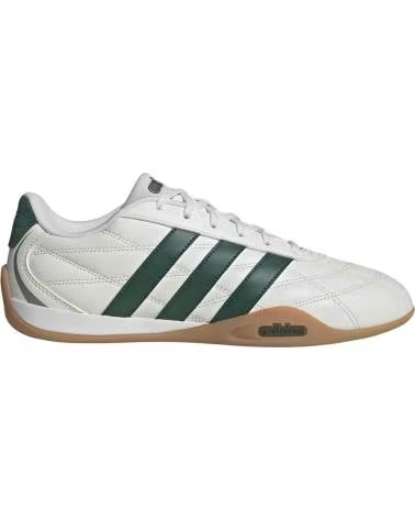 ADIDAS ZAPATILLAS ZAPATILLAS BLANCO PURO VERDE EN VERDE PARA UNISEX GROUNDPULSE