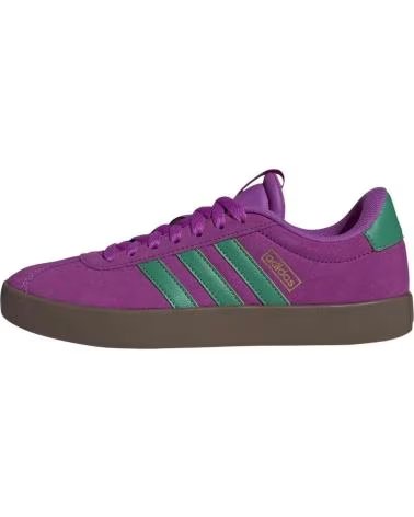 ADIDAS VL COURT 30 DAMEN SNEAKER LILA UND GRÜN MUJER