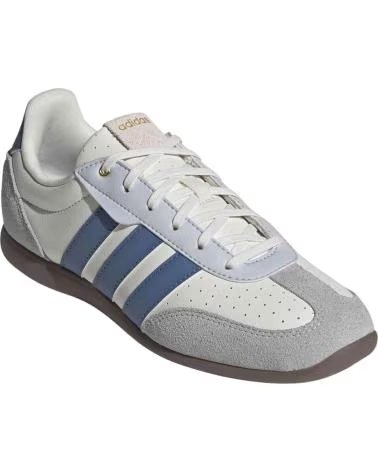 ADIDAS ZAPATILLAS ZAPATILLAS BARREDA LO BLANCO PURO AZUL EN BLANCO PARA MUJER