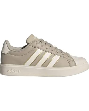 ADIDAS BASKETS FEMME STREETTALK EN BEIGE ET BLANC MUJER