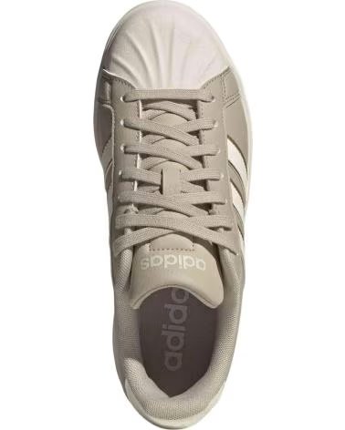 ADIDAS BASKETS FEMME STREETTALK EN BEIGE ET BLANC MUJER