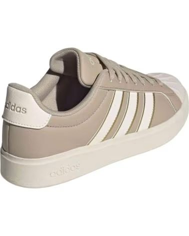 ADIDAS BASKETS FEMME STREETTALK EN BEIGE ET BLANC MUJER