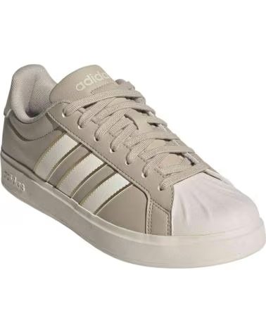 ADIDAS BASKETS FEMME STREETTALK EN BEIGE ET BLANC MUJER