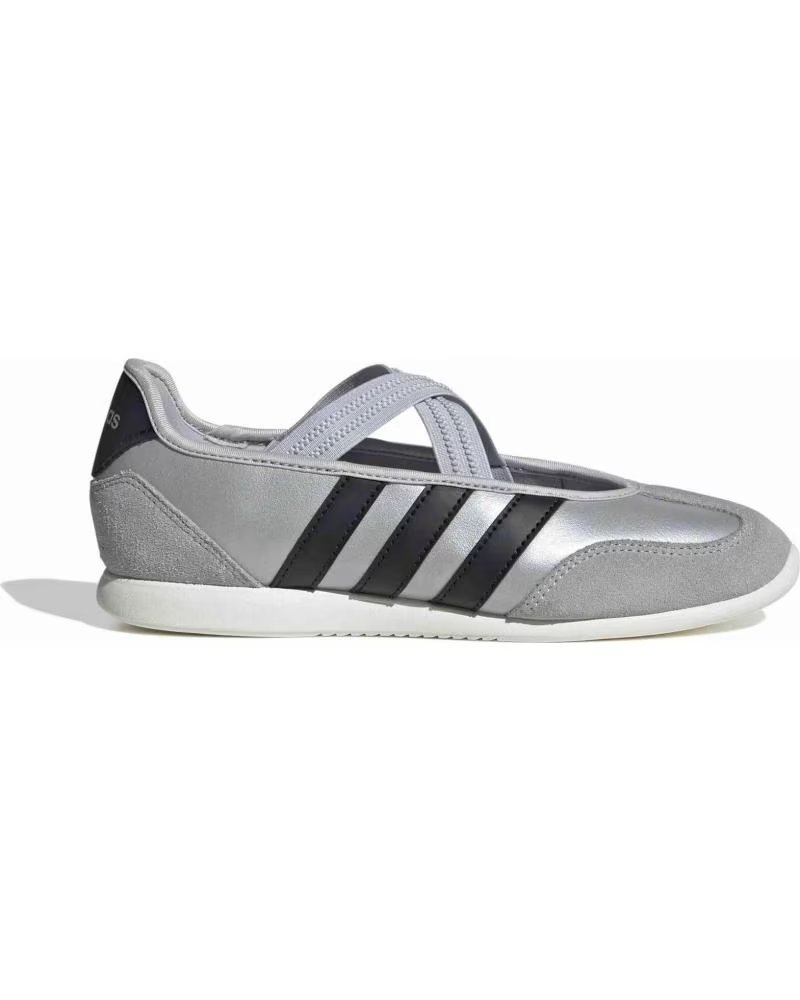 ADIDAS TÊNIS BARREDA MARY JANE PRATEADOS MUJER