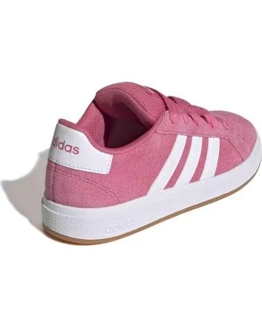 ADIDAS SCARPE GRAND COURT 00S BAMBINO ROSA SCURO BIANCO INFANTIL