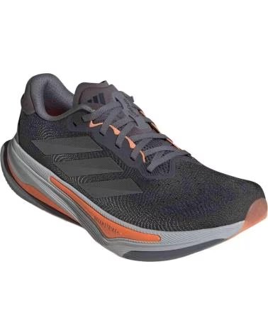 ADIDAS SUPERNOVA PRIMA 2 RUNNING SHOES FOR MEN IN GREY AND ORANGE NARANJA