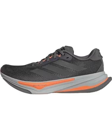 ADIDAS SUPERNOVA PRIMA 2 RUNNING SHOES FOR MEN IN GREY AND ORANGE NARANJA