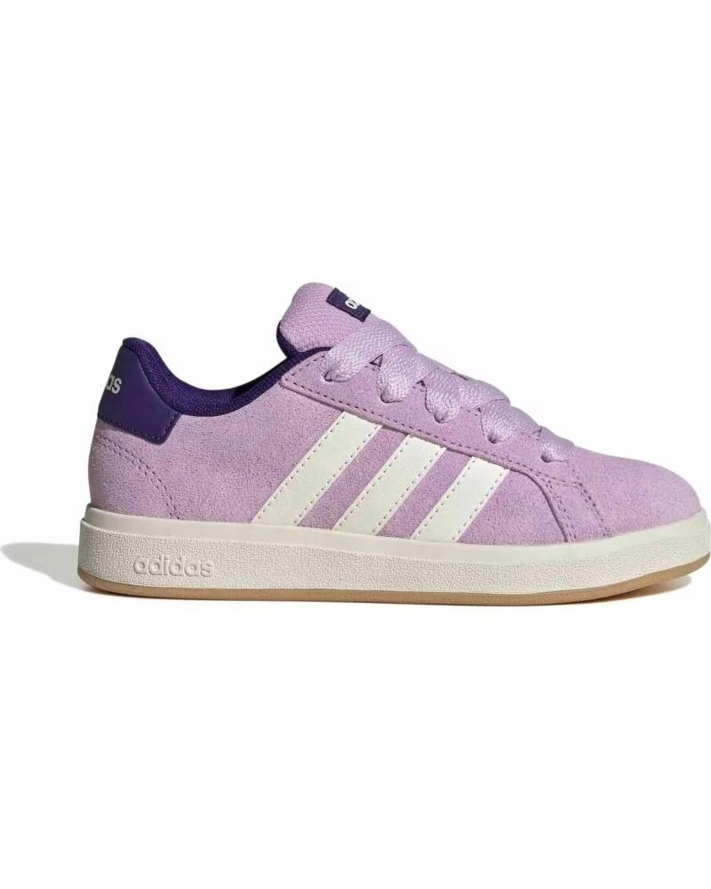ADIDAS BASKETS GRAND COURT 00S POUR ENFANT VIOLET ET BLANC INFANTIL