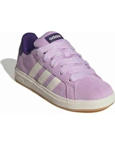 ADIDAS BASKETS GRAND COURT 00S POUR ENFANT VIOLET ET BLANC INFANTIL