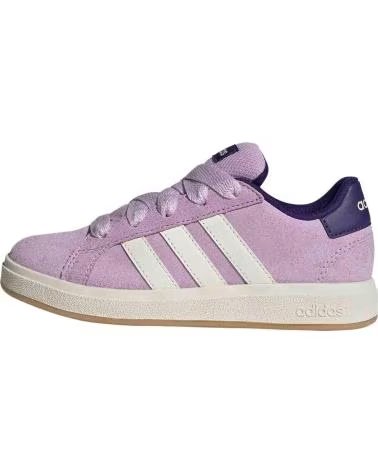 ADIDAS BASKETS GRAND COURT 00S POUR ENFANT VIOLET ET BLANC INFANTIL