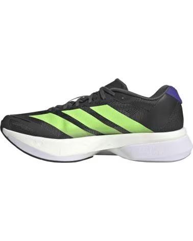 ADIDAS CHAUSSURES ADIZERO BOSTON 13 NOIR VERT VERDE