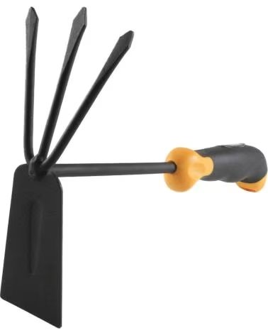 HOTECHE UTENSILE MANUALE ZAPPA E CULTIVATORE DA GIARDINO MULTIUSO CON IMPUGNATURA ERGONOMICA MULTICOLOR