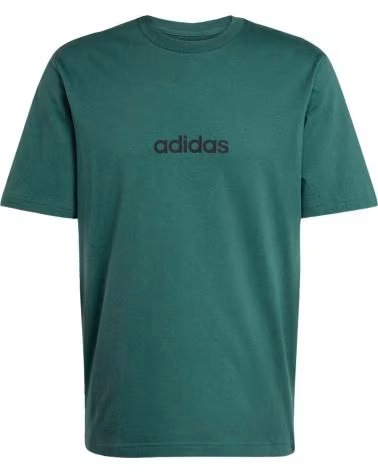 ADIDAS M LIN SJ T HERREN T-SHIRT GRÜN JE8997 VERDE
