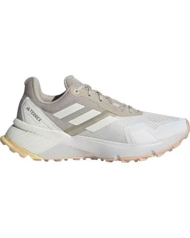 ADIDAS CHAUSSURES DE RANDONNÉE POUR FEMME TERREX SOULSTRIDE, BLANC BEIGE ORANGE MUJER