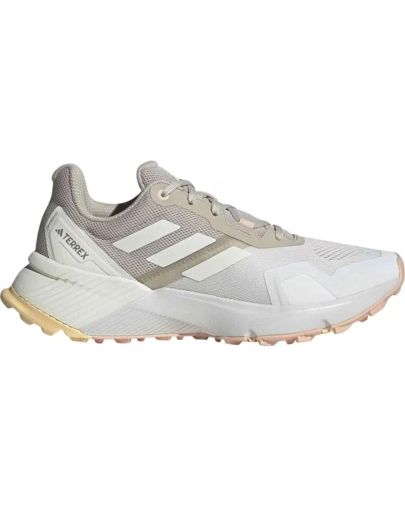 ADIDAS CHAUSSURES DE RANDONNÉE POUR FEMME TERREX SOULSTRIDE, BLANC BEIGE ORANGE MUJER