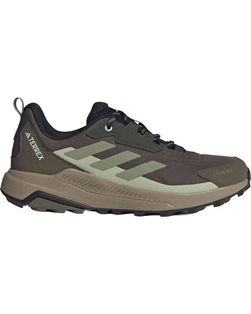 ADIDAS ZAPATOS DE MONTANA ZAPATILLAS TERREX ANYLANDER RAIN RDY HIKING EN PARA HOMBRE VERDE