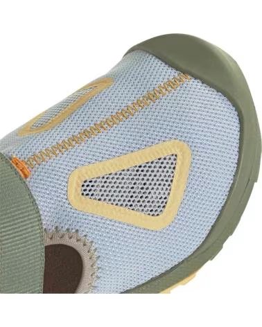 ADIDAS TERREX CAPTAIN TOEY 20 KINDERSANDALEN - BLAU, GRAU UND ORANGE