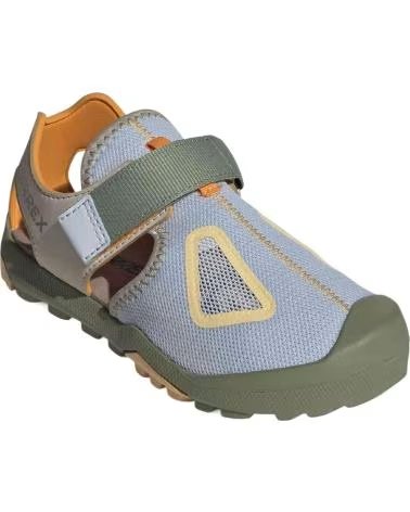 ADIDAS TERREX CAPTAIN TOEY 20 KINDERSANDALEN - BLAU, GRAU UND ORANGE