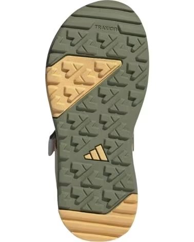ADIDAS TERREX CAPTAIN TOEY 20 KINDERSANDALEN - BLAU, GRAU UND ORANGE