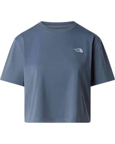 THE NORTH FACE CAMISETA THE NF0A8FDHOU3 DE MANGA CORTA PARA MUJER AZUL