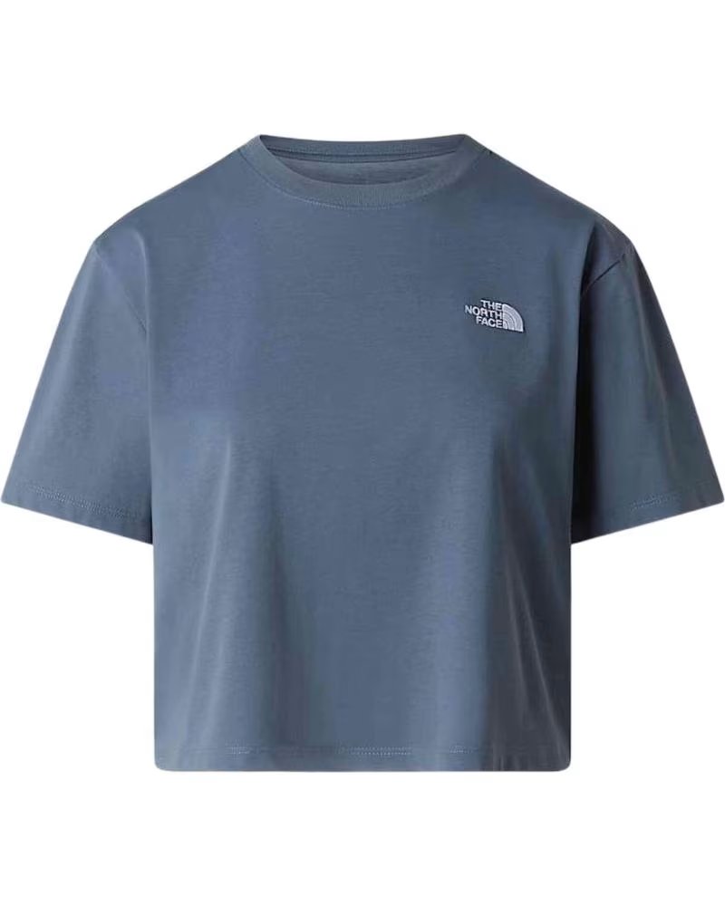 THE NORTH FACE T-SHIRT THE NF0A8FDHOU3 À MANCHES COURTES POUR FEMME AZUL