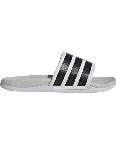 ADIDAS CLAQUETTES ADILETTE COMFORT 20 UNISEXE BLANC ET NOIR NEGRO