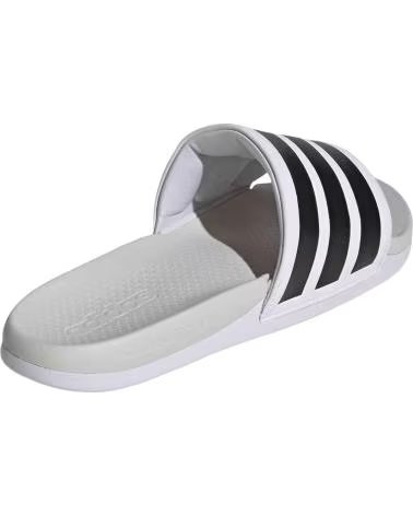 ADIDAS CLAQUETTES ADILETTE COMFORT 20 UNISEXE BLANC ET NOIR NEGRO