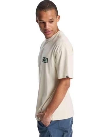 QUICKSILVER CAMISETA DE MANGA CORTA QUIKSILVER EQYZT08300-WBS0 EN BEIGE PARA HOMBRE AZUL