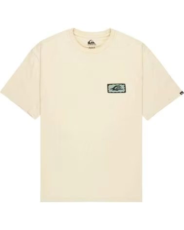 QUICKSILVER CAMISETA DE MANGA CORTA QUIKSILVER EQYZT08300-WBS0 EN BEIGE PARA HOMBRE AZUL