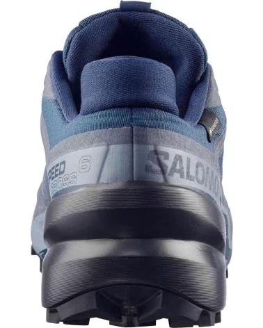 SALOMON TÊNIS DE TRILHA SPEEDCROSS 6 GORE-TEX AZUL MASCULINO GRIS