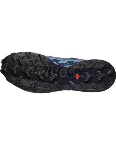 SALOMON TÊNIS DE TRILHA SPEEDCROSS 6 GORE-TEX AZUL MASCULINO GRIS