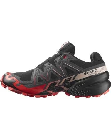 SALOMON CHAUSSURES DE TREKKING SPEEDCROSS 6 GTX ROJO