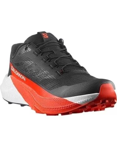 SALOMON ZAPATILLAS PULSAR NEGRO Y ROJO PARA HOMBRE