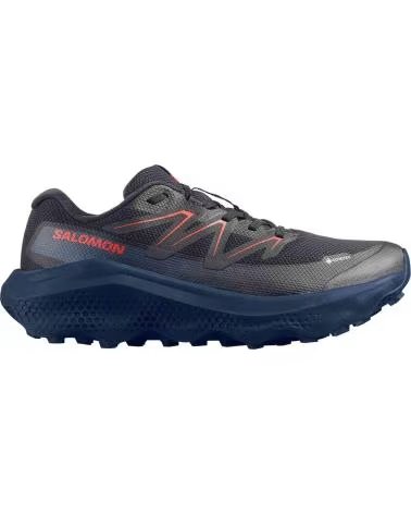 SALOMON ZAPATILLAS L49227300 UNISEX AZUL Y ROJO
