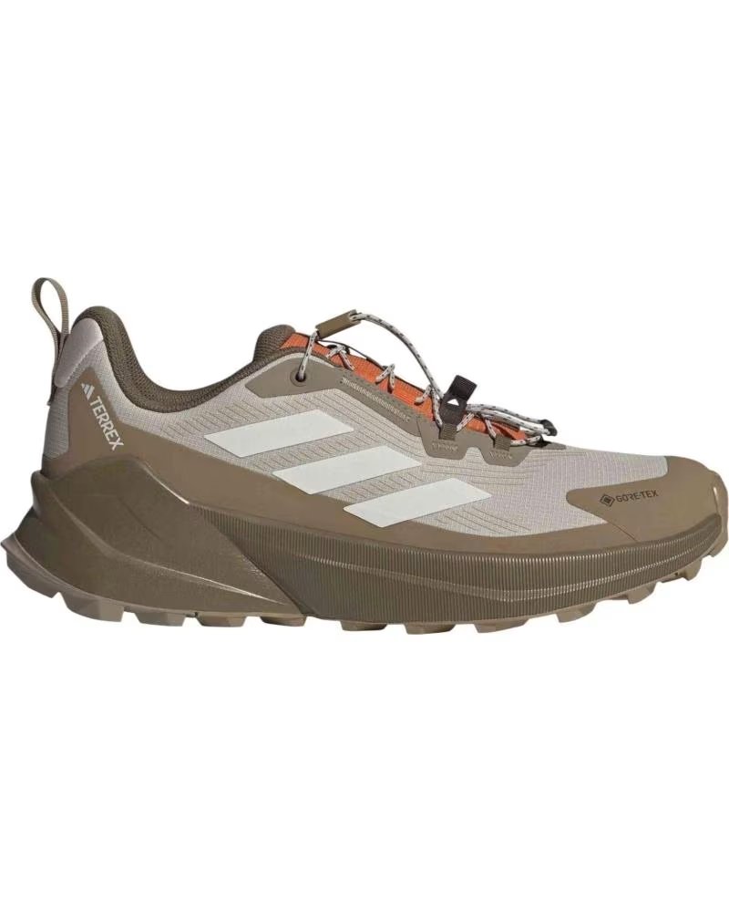 ADIDAS ZAPATILLAS DE TREKKING ZAPATILLAS TERREX TRAILMAKER 2 GORE-TEX VERDE GRIS BLANCO EN BEIGE PARA HOMBRE
