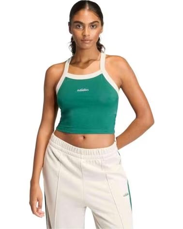 ADIDAS TOP JZ0195 EN VERDE PARA MUJER CGREEN-WHITE