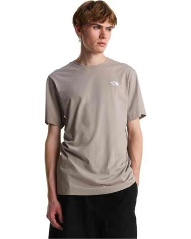THE NORTH FACE CAMISETA MANGA CORTA THE HOMBRE - GRIS LIGHT GREY