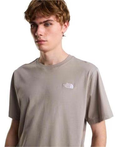 THE NORTH FACE T-SHIRT DE MANGA CURTA THE PARA HOMEM - CINZENTO LIGHT GREY