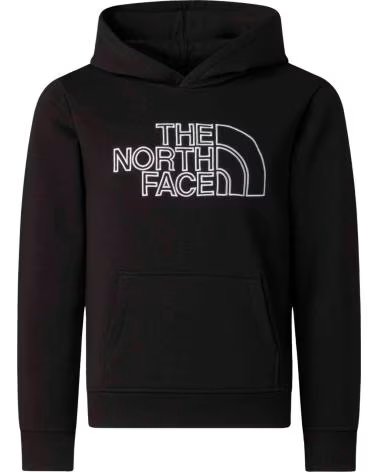 THE NORTH FACE SWEATSHIRT COM CAPUZ THE DREW PEAK LIGHT PRETO INFANTIL
