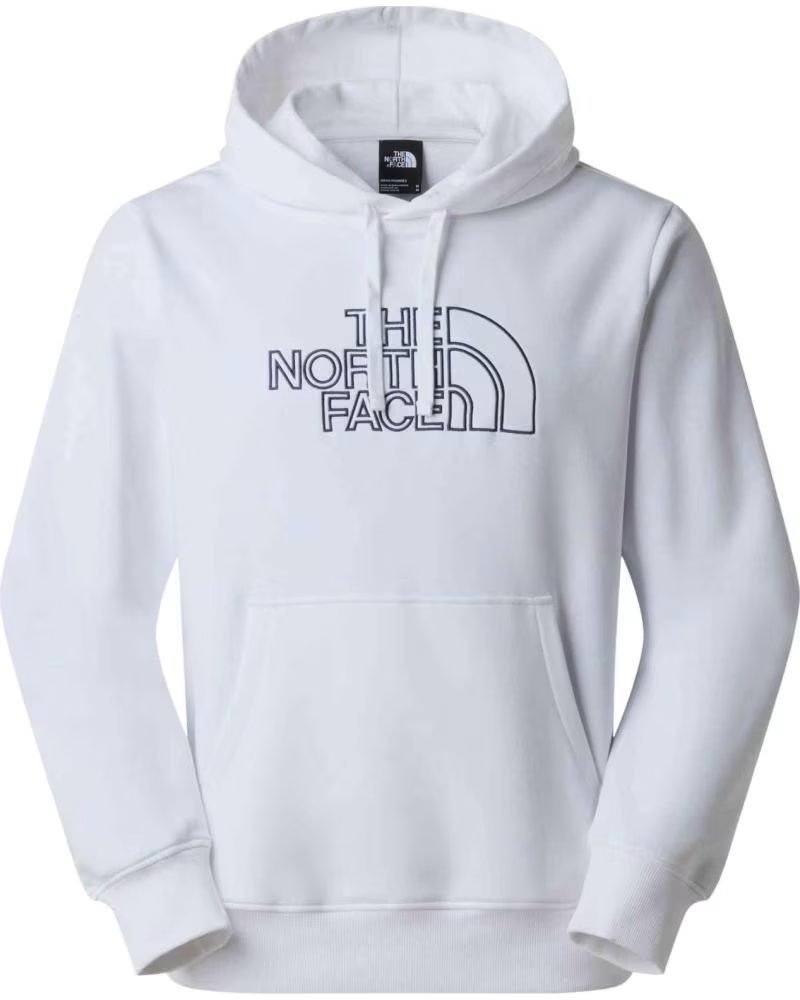 THE NORTH FACE MOLETOM COM CAPUZ THE NF0A8C1B-YBO BRANCO UNISSEX LIMPIO