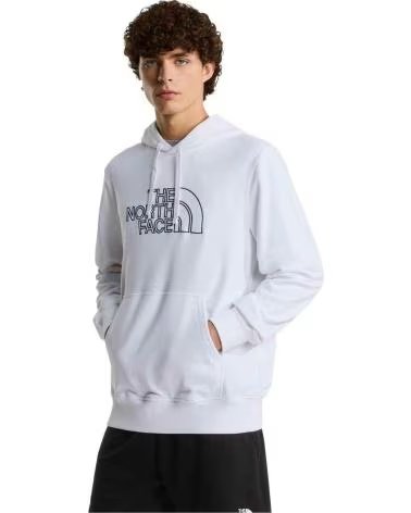 THE NORTH FACE MOLETOM COM CAPUZ THE NF0A8C1B-YBO BRANCO UNISSEX LIMPIO