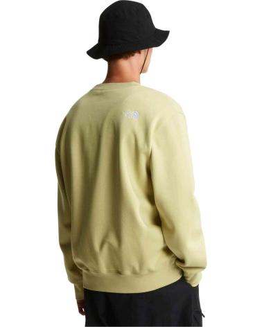 THE NORTH FACE SUDADERA THE NF0A89ETG731 HOMBRE AMARILLO MEDIUM GREEN