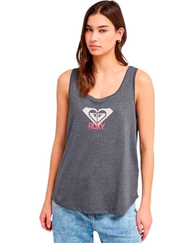 ROXY VLOCEANREGULRCO KVJ0 TANK TOP ANTHRACITE