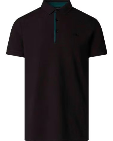 THE NORTH FACE THE PREMIUM SLIM KURZARM-POLOSHIRT BLACK