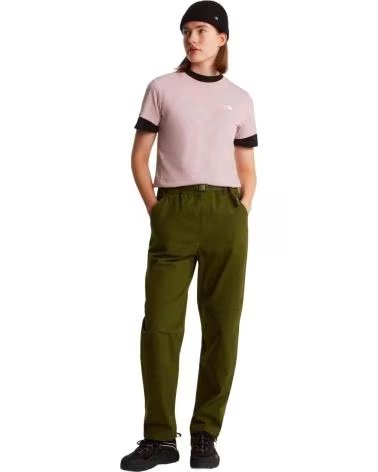 SANTA CRUZ THE NORTH FACE EVOLUTION SIMPLE DOME SHORT SLEEVE T-SHIRT LIGHT PINK
