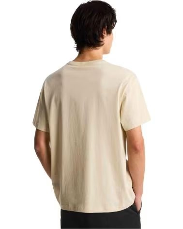 THE NORTH FACE CAMISETA DE MANGA CORTA M ESSENTIAL CENTER LOGO RELAXED SHORT SL DESERT STONE EN BEIGE PARA UNISEX LIGHT BEIGE