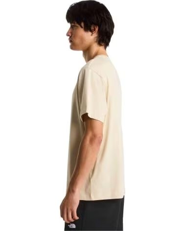 THE NORTH FACE CAMISETA DE MANGA CORTA M ESSENTIAL CENTER LOGO RELAXED SHORT SL DESERT STONE EN BEIGE PARA UNISEX LIGHT BEIGE