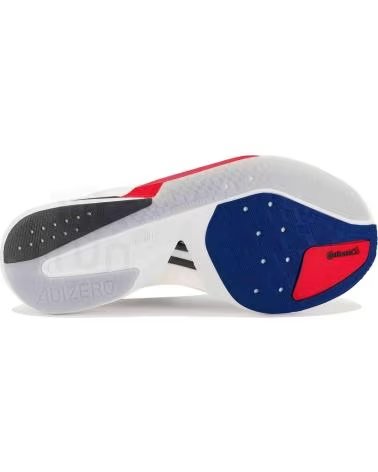 ADIDAS CHAUSSURES DE RUNNING ADIZERO JQ1668 BLANCHES AVEC DÉTAILS BLEUS AZUL