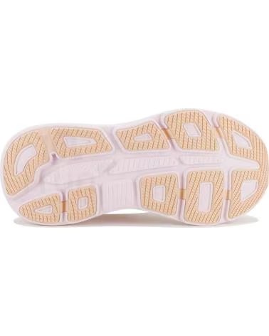HOKA ZAPATILLAS ZAPATILLAS BONDI 9 ROSA NARANJA EN BEIGE PARA UNISEX MUJER